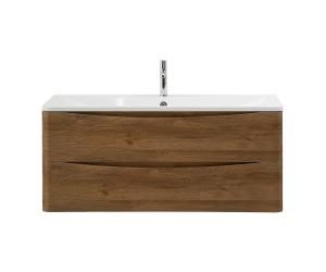 Тумба под раковину BelBagno Acqua 120 см, подвесная, цвет Rovere Rustico, Acqua-1200-2C-SO-RR