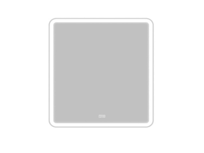 Зеркало BelBagno 80x80 см со встроенным светильником и сенсорным выключателем и подогревом, SPC-MAR-800-800-LED-TCH-WARM