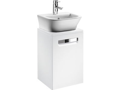 Тумба под раковину Roca The Gap 45 ZRU9302880, цвет белый глянец