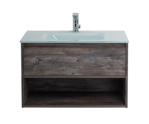 Тумба под раковину BelBagno Kraft 80, подвесная, цвет Pino Pasadena, Kraft-800-1C-SO-PP