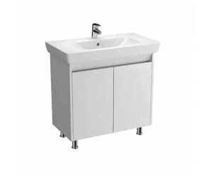 Тумба с раковиной VitrA Vision 85 см, цвет белый, 57121