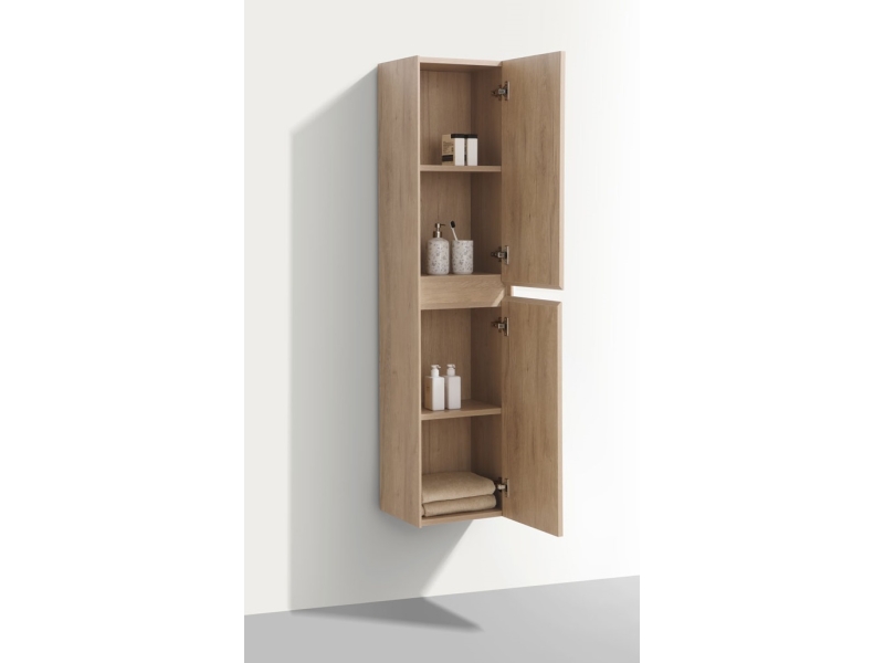 Купить Пенал Vincea Chiara/Luka 80 см, подвесной, светло-коричневый (N.Oak), VSC-2CL150NO