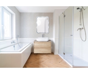 Зеркало с встроенным светильником и сенсорным выключателем BelBagno SPC-OND-600-800-LED-TCH, 12W, 220-240V, 600x30x800