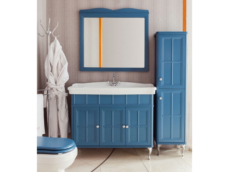 Купить Зеркало Caprigo Borgo 100-120 33432, цвет B-136 blue