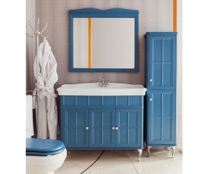 Зеркало Caprigo Borgo 100-120 33432, цвет B-136 blue