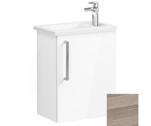 Тумба с раковиной Vitra Root 45 см, подвесная, кордоба, петли справа/слева, 68065/68061