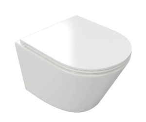 Унитаз подвесной Excellent Joker Flash Rim, безободковый, белый, CENL.4504.470.WH
