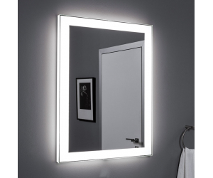 Зеркало Aquanet Алассио new 7085 70 см с Led подсветкой, сенсорный выключатель, 249344