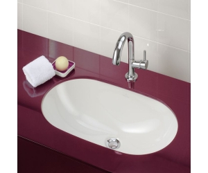 Раковина Villeroy&Boch O.novo 60 х 35 см, встраиваемая снизу, альпийский белый, 41626001