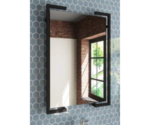 Зеркало Эстет Comfort Loft ФР-00003603 59 х 85 см прямоугольное, черный