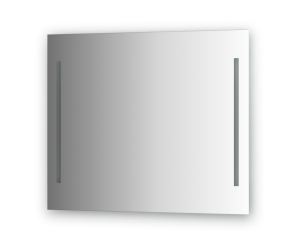 Зеркало EVOFORM Ledline BY 2118 с 2-мя встроенными LED-светильниками 10,5 W 90х75 cм