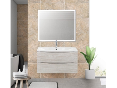 Тумба под раковину BelBagno Acqua-800 ACQUA-800-2C-SO-RVB искусственный камень, цвет бежевый