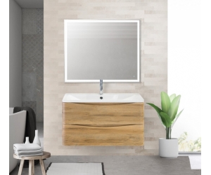 Тумба под раковину BelBagno Acqua-900 ACQUA-900-2C-SO-RR искусственный камень, цвет бежевый