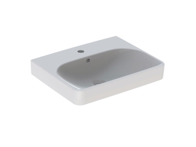Раковина Geberit Smyle Square 500.259.01.1, 55 х 44 см, белая