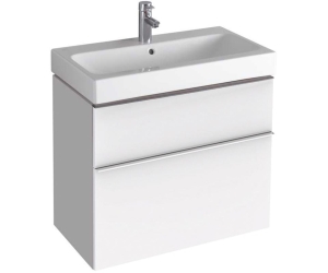 Тумба под раковину Geberit iCon, 75 см, цвет белый, 840375000