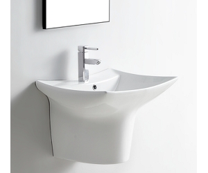 Раковина CeramaLux Серия N G-822 60 x 45 x 40.5 см подвесная, белый