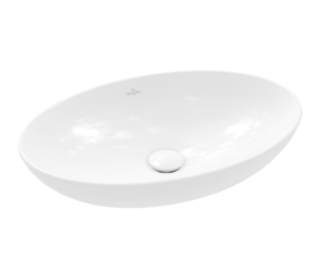 Раковина Villeroy&Boch Loop & Friends 56 x 38.5 см, на столешницу, альпийский белый, 4A4700R1
