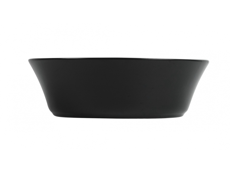 Купить Раковина Aquanet Smart -1-MB 42 x 42 x 12.5 см, накладная, черный матовый, 273686