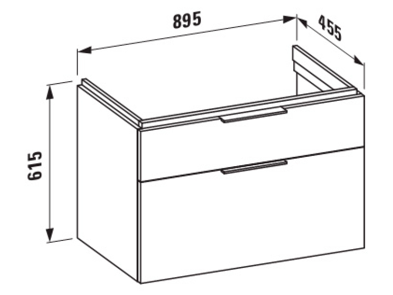 Купить Тумба под раковину Laufen Kartell 4076020336311