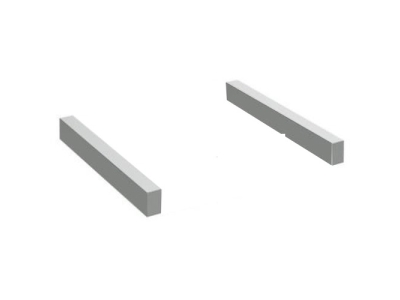 Комплект кромок для столешницы Jacob Delafon Parallel EB508-BME (2 шт.)