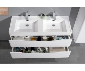 Тумба под раковину BelBagno ANCONA-N-1200-2C-PIA-WO, цвет Rovere Bianco