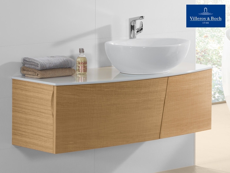 Купить Тумба под раковину Villeroy&Boch Aveo A845 GFGT темный дуб