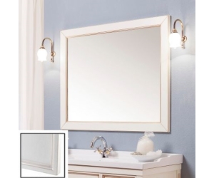 Зеркало Caprigo Albion 100-120 10332, цвет B-077 bianco grigio