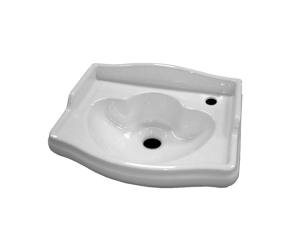 Раковина Kerasan Retro 41 х 32 см, отверстие под смеситель справа (DX), цвет белый, 103301*1 dx