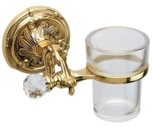 Стакан Art&Max Barocco Crystal AM-1787-Do-Ant -C, античное золото