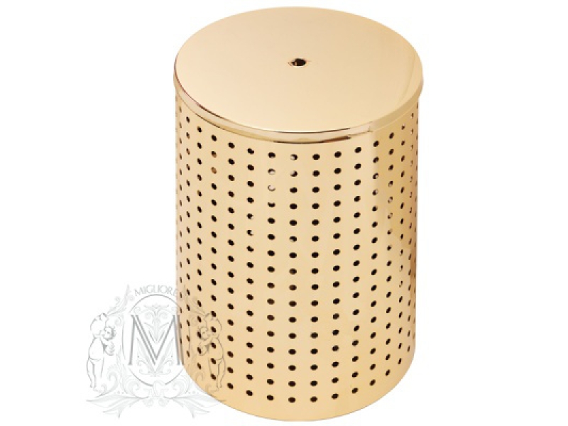 Купить Корзина для белья Migliore Complementi ML.COM.BR-50.140 - бронза, В58*Ш40 см
