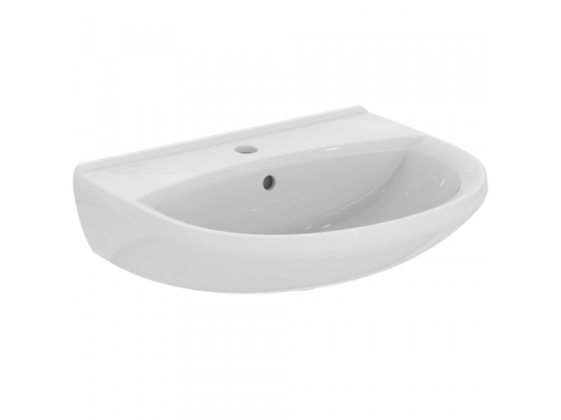 Купить Раковина Vidima СЕВА ФРЕШ (BOX) (Seva Fresh) W401661, подвесная, белая, 55*43 см
