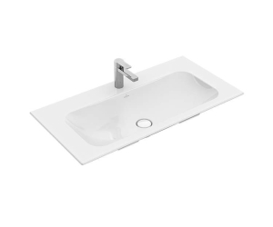 Раковина Villeroy&Boch Finion 100 х 50 см, встраиваемая сверху, альпийский белый, 4164 A0 R1