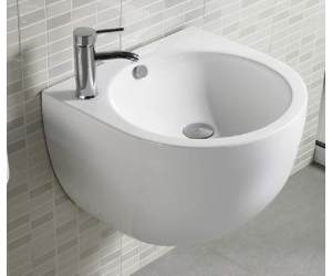 Раковина CeramaLux N, 49 х 47 см, подвесная, белая, 500F