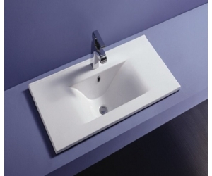 Раковина CeramaLux N, 100 х 46 см, белая, YJ807-100