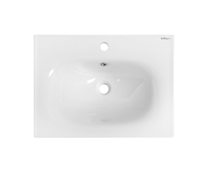 Раковина BelBagno 60 см, керамика, цвет белый, BB1923-600