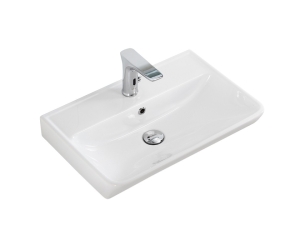 Раковина BelBagno Neon 60 см, керамика, цвет белый, 19060