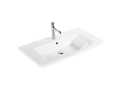 Раковина BelBagno Urban 80 см, керамика, цвет белый, 12080-KL