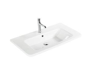 Раковина BelBagno Urban 80 см, керамика, цвет белый, 12080-KL