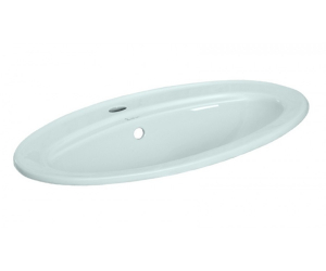 Раковина Vidima СЕВА ДУО (BOX) (Seva Duo) W502361, врезная сверху, белая, 55*44 см