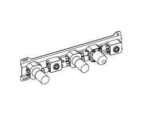 Fantini 4700P019A Встраиваемая часть смесителя для ванны
