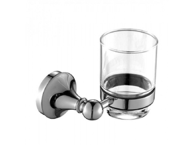 Стакан для щеток с держателем Aquanet 5584, хром (187050)