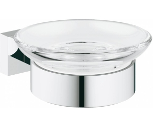 Мыльница с держателем Grohe Essentials Cube 40754001 хром