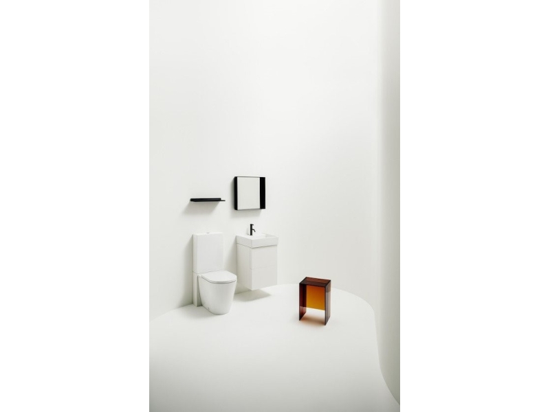 Купить 2433.7.000.000.1 KARTELL by LAUFEN напольный унитаз , для монтажа с бачком