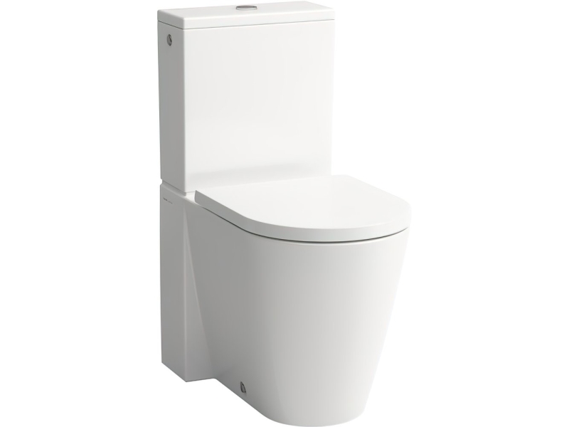 Купить 2433.7.000.000.1 KARTELL by LAUFEN напольный унитаз , для монтажа с бачком