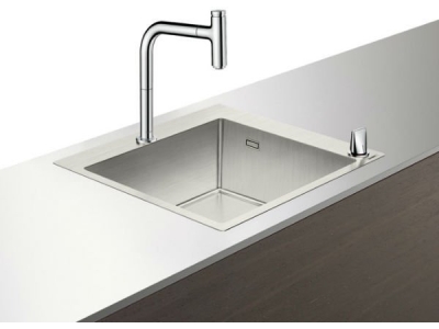 Кухонная мойка с встроенным смесителем Hansgrohe C71-F450-06 55x50 43201800