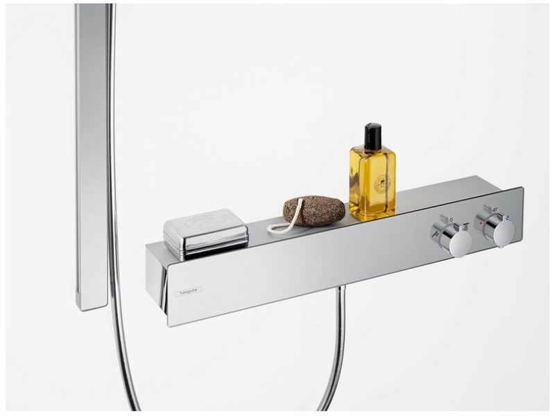 Купить Термостат Hansgrohe ShowerTablet 600 13108400 белый/хром