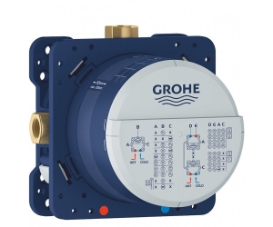 Универсальная встраиваемая часть GROHE Rapido SmartBox для вентилей, смесителей и термостатических смесителей Grohtherm SmartControl 35600000