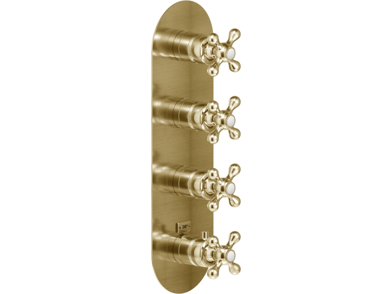Купить Смеситель для душа Nobili Grazia GRC5103BR (на 3 выхода) Ancient bronze