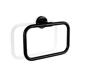 Кольцо для полотенца Decor Walther 0531260 - BA HTR черный матовый