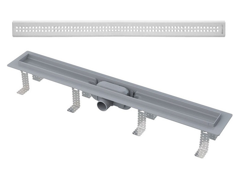 Купить Душевой лоток AlcaPlast Simple APZ9-750M с решеткой и опорами